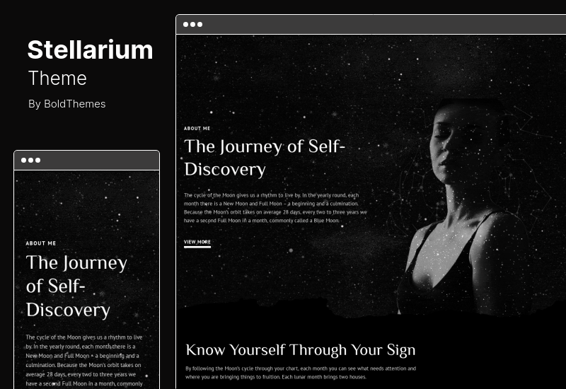 Stellarium Theme - Horoscope and Astrology WordPress Theme