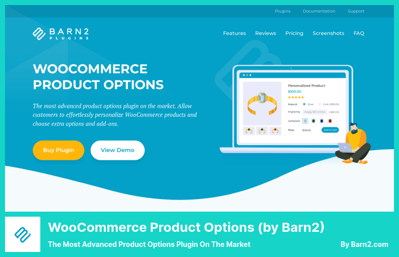 WooCommerce Product Options (by Barn2) Plugin - The Most Advanced Product Options Plugin On The Market