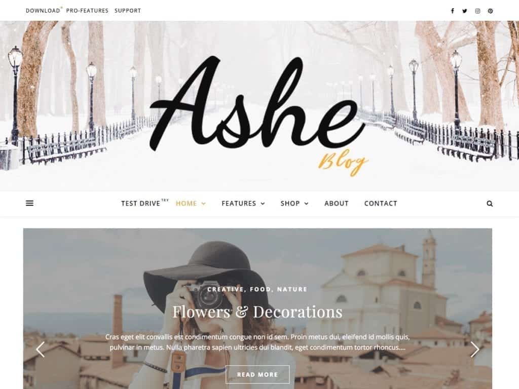 Personal and Multi-Author Free WordPress Blog Theme. Perfect for personal, lifestyle, health & fitness, food, cooking, bakery, travel, beauty, fashion, wedding, photography