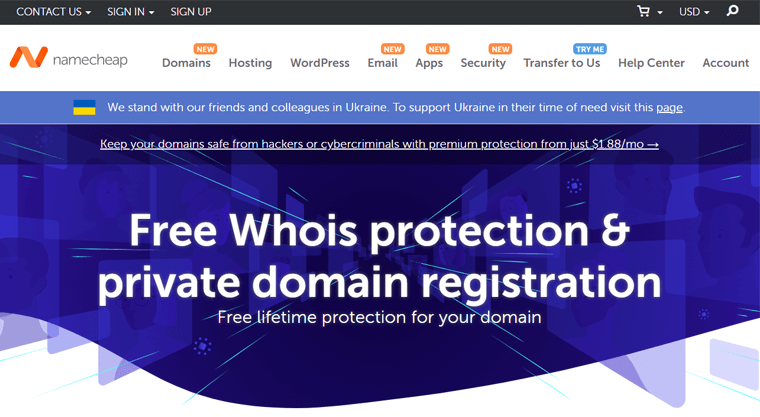 Domain Privacy Protection Service