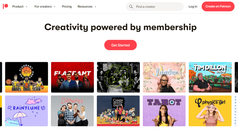 Patreon Membership Website Ideas