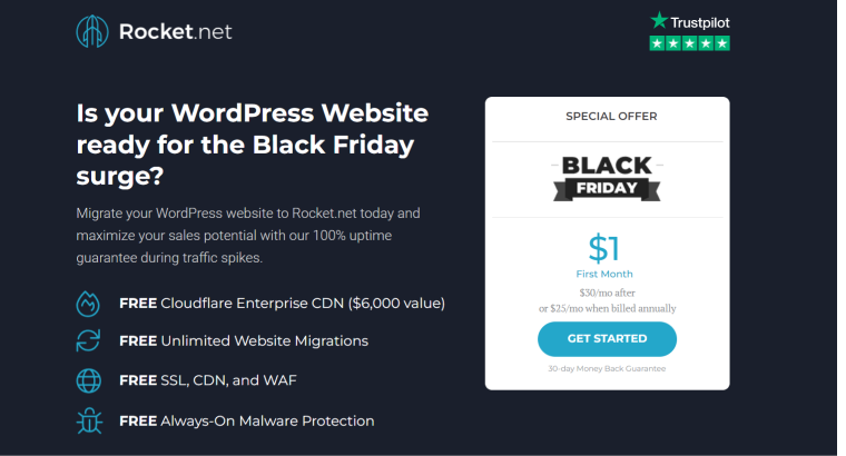 rocket.net black friday deal