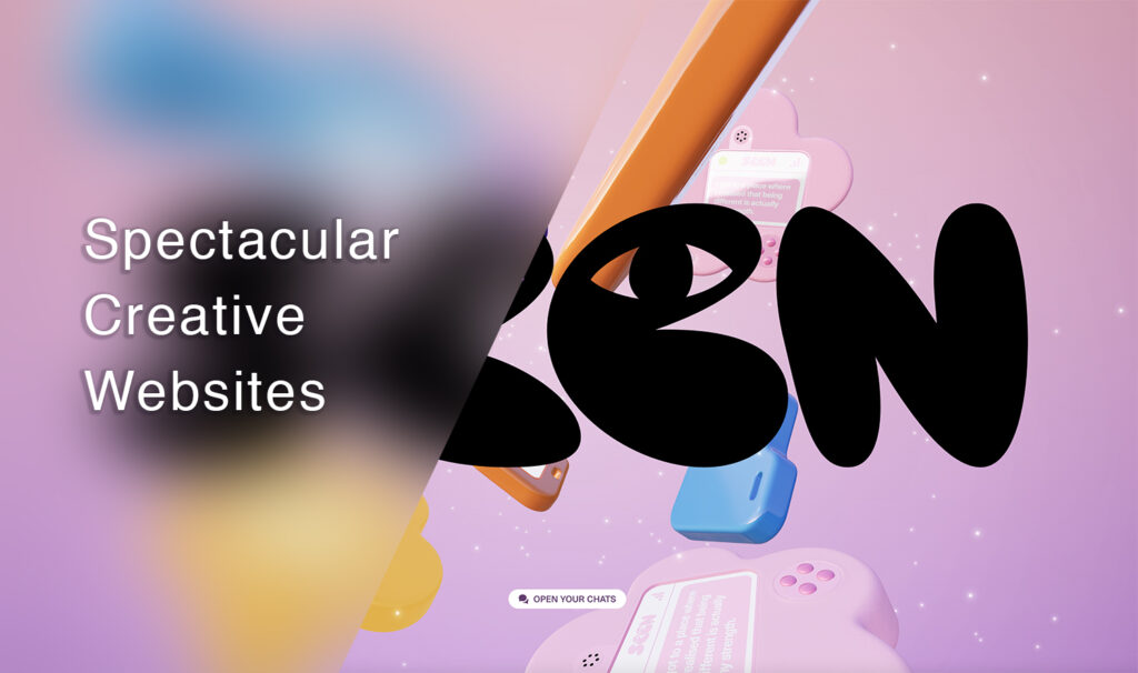 spectacular creative websites for your inspiration