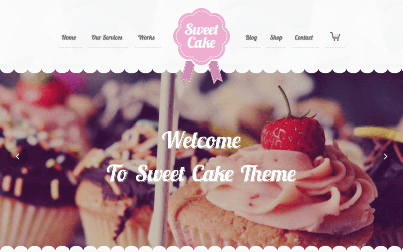 Sweet Cake theme