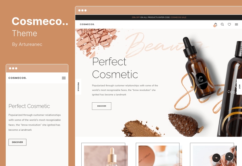 Cosmecos Theme - Cosmetics & Perfumes WooCommerce Theme