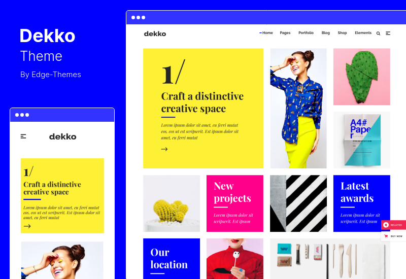 Dekko Theme - Creative Agency WordPress Theme