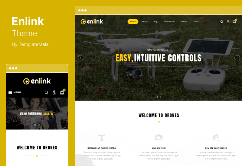 Enlink Theme - Single Product WooCommerce Theme