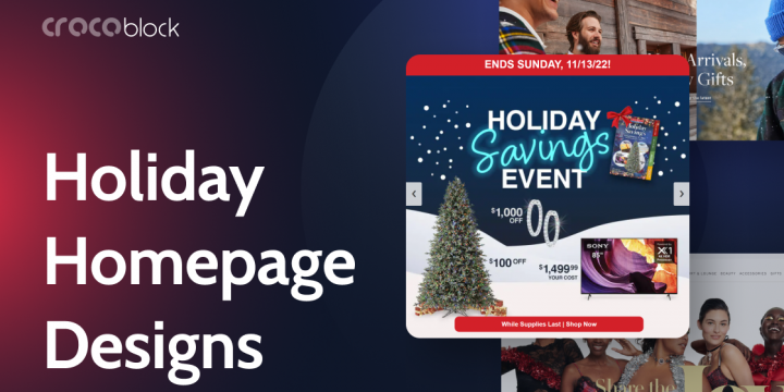 Holiday Web site Structure: 7 Holiday break Homepage Examples for eCommerce