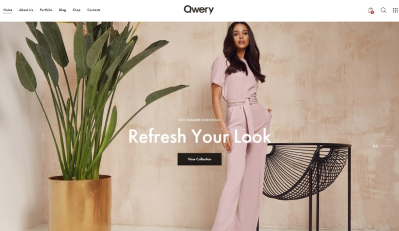 Qwery fashion designer theme
