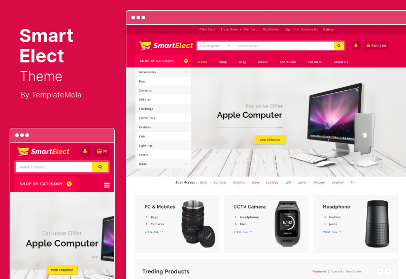 SmartElect Theme - Multipurpose WooCommerce Theme