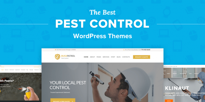 The 7 Best Pest Control WordPress Themes