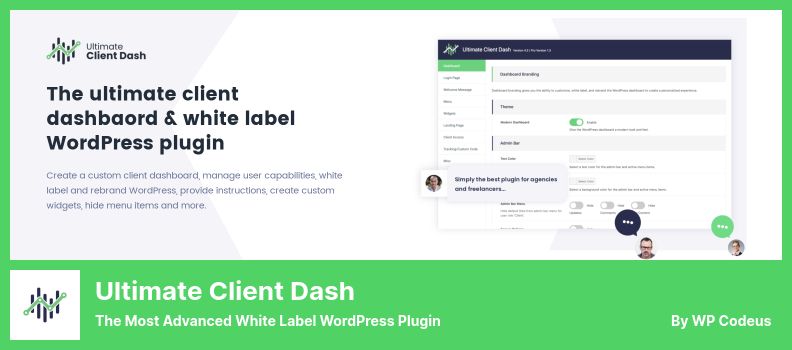 Ultimate Client Dash Plugin - The Most Advanced White Label WordPress Plugin