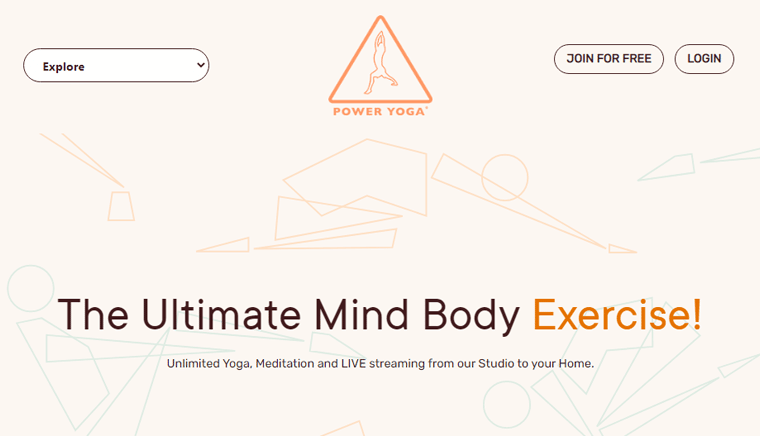 Bryan Kest's Power Yoga Website