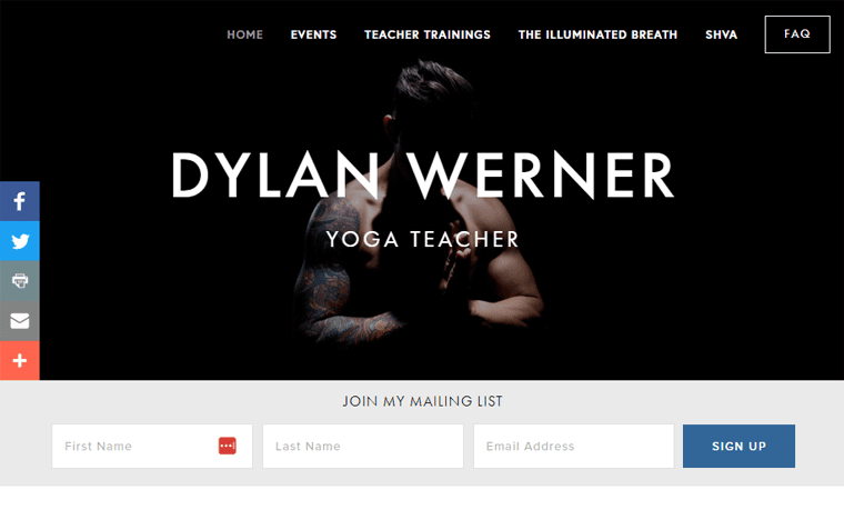 Dylan Werner Yoga