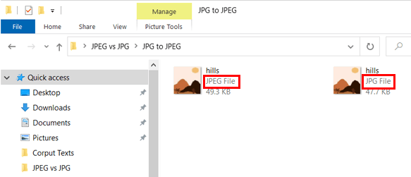 JPEG and JPG Files Difference Between JPG and JPEG