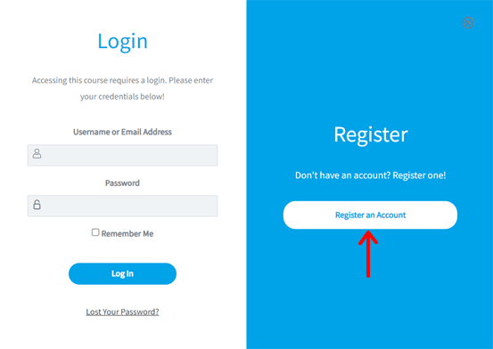 Register an Account