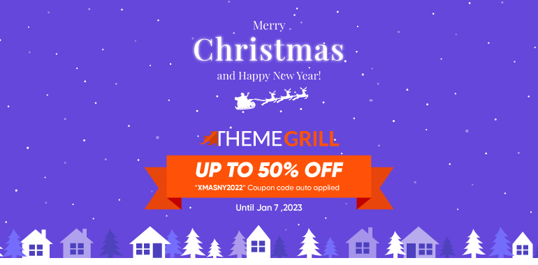 ThemeGrill WordPress Christmas Deals