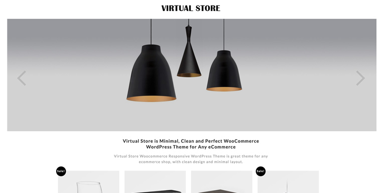 Virtual Store WooCommerce theme