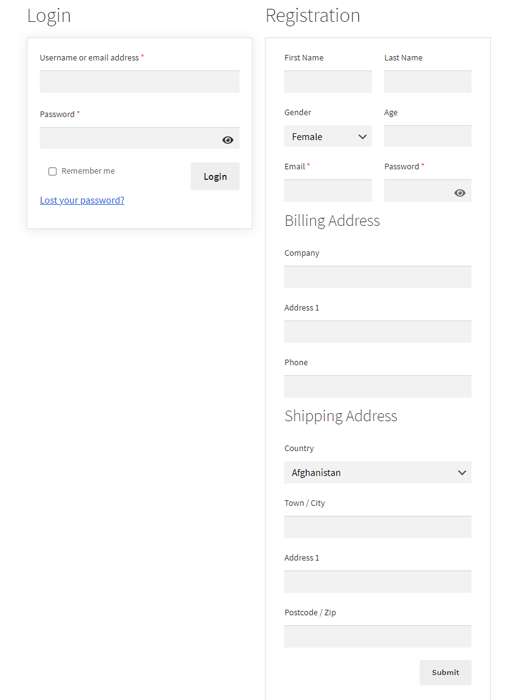 Custom Created WooCommerce Registration Form How to Create Custom Registration Form in WordPress