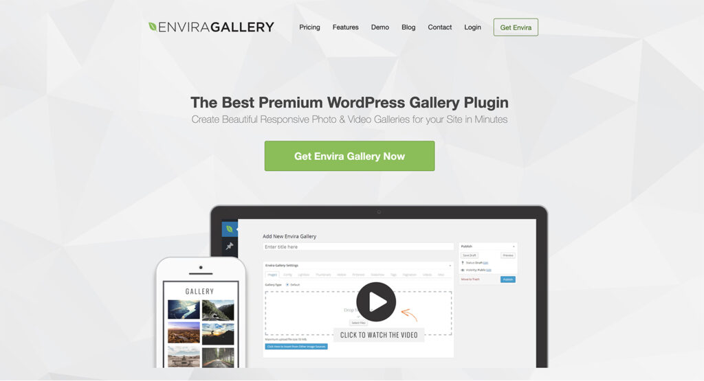 Envira Gallery is the best responsive WordPress gallery plugin