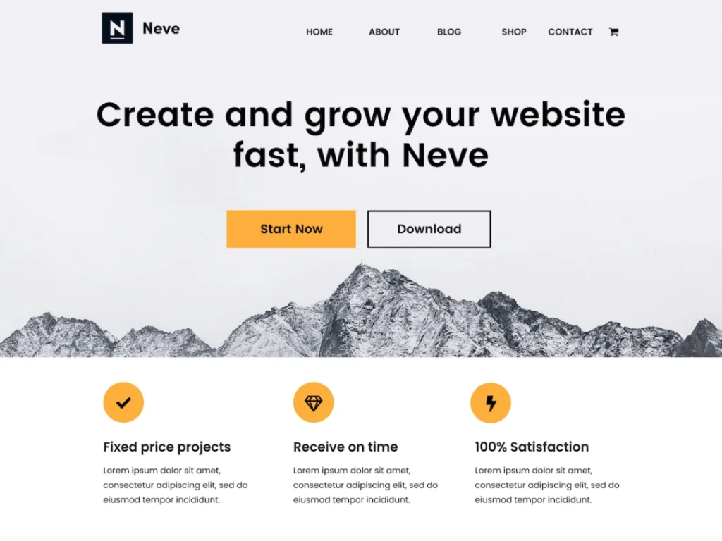 Neve theme works perfectly with any free LMS WordPress plugins