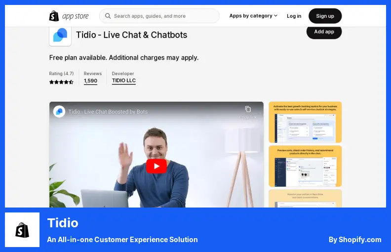 Tidio - an All-in-one Customer Experience Solution