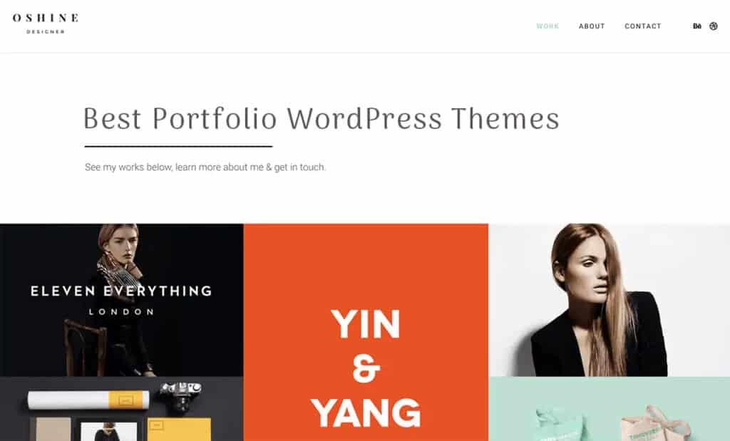 Best WordPress Portfolio Themes