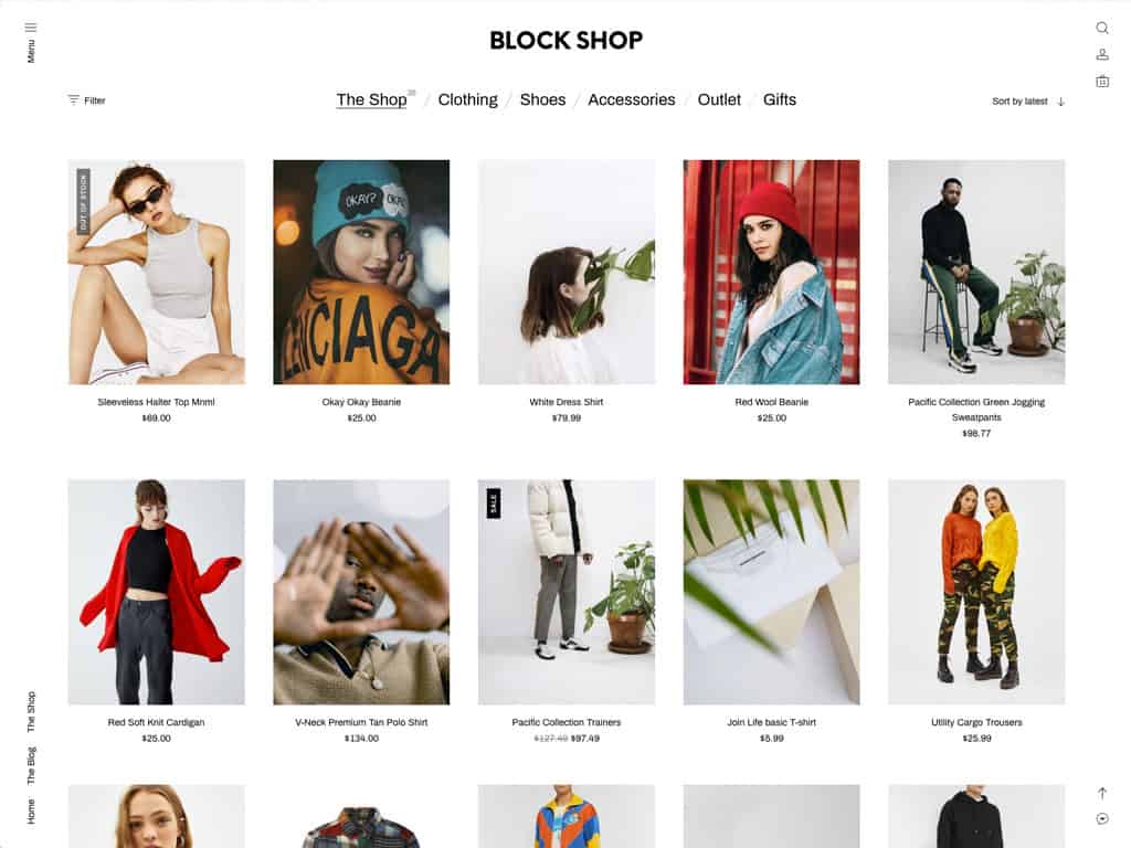 Block Shop is a minimalistic theme for WooCommerce that emphasizes efficiency over unnecessary features.