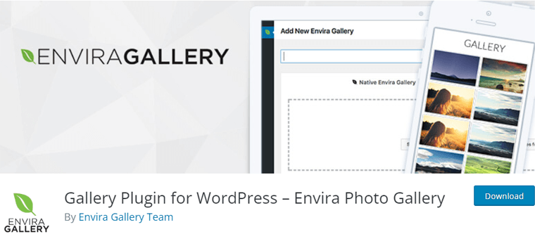 Envira Gallery WordPress VideoPlayer Plugin