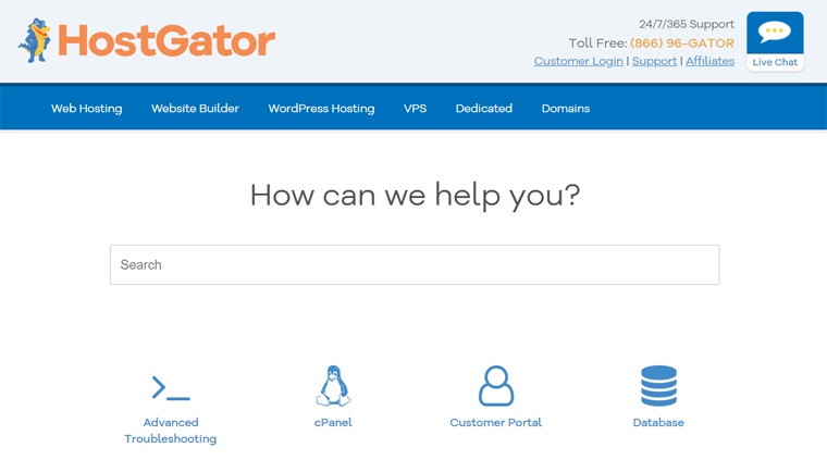 Hostgator Help Center - Small Business Website Builder