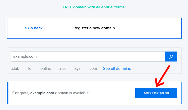 Register Domain - Make a Website from Scratch