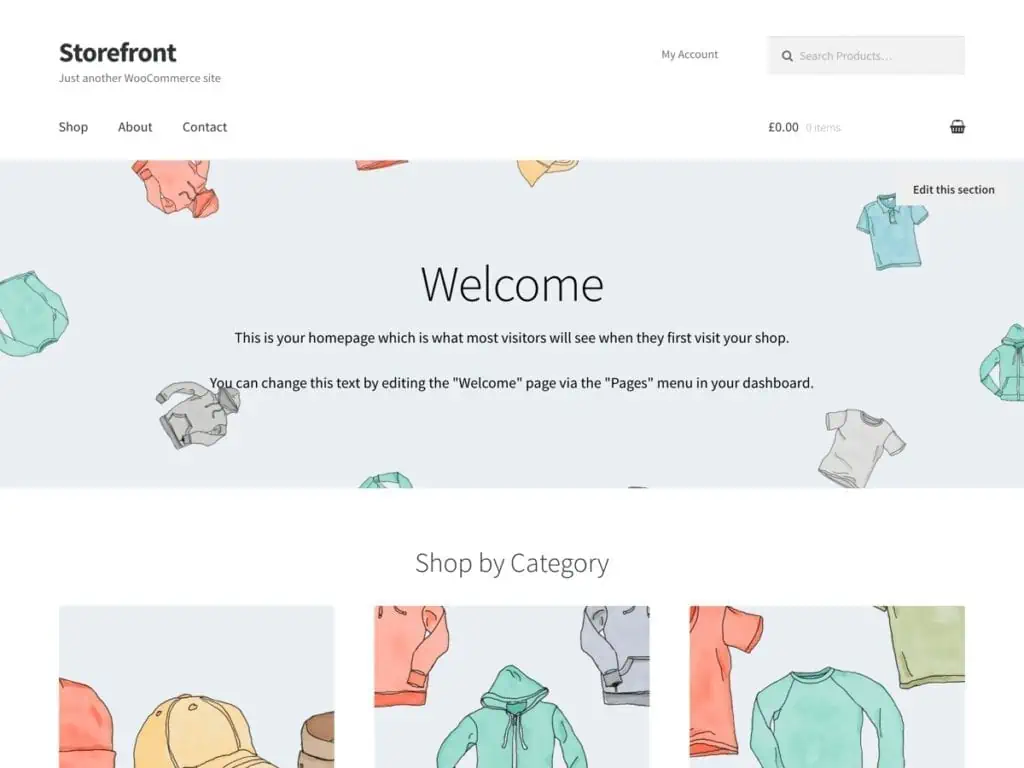 Storefront is the perfect theme for your next WooCommerce project. 