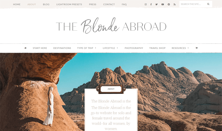 The Blond Abroad