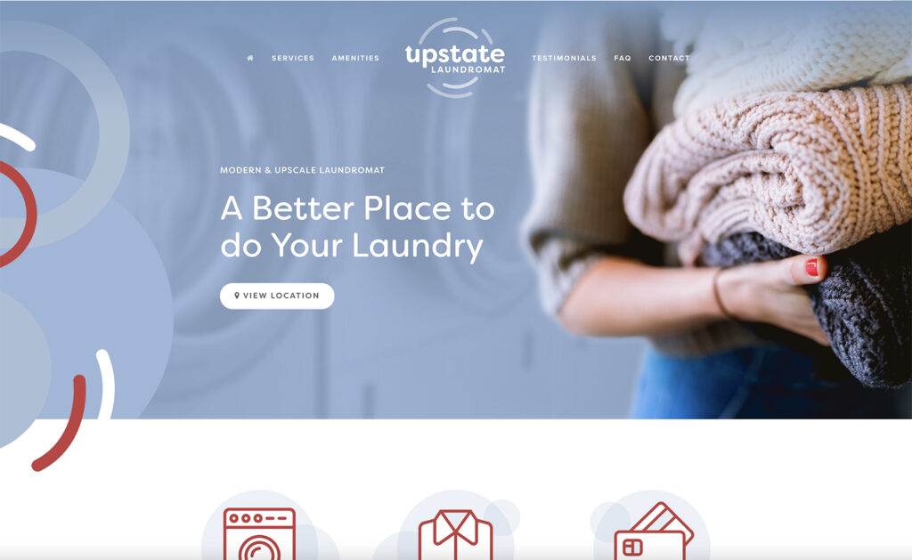 upstate laundromat one page examples