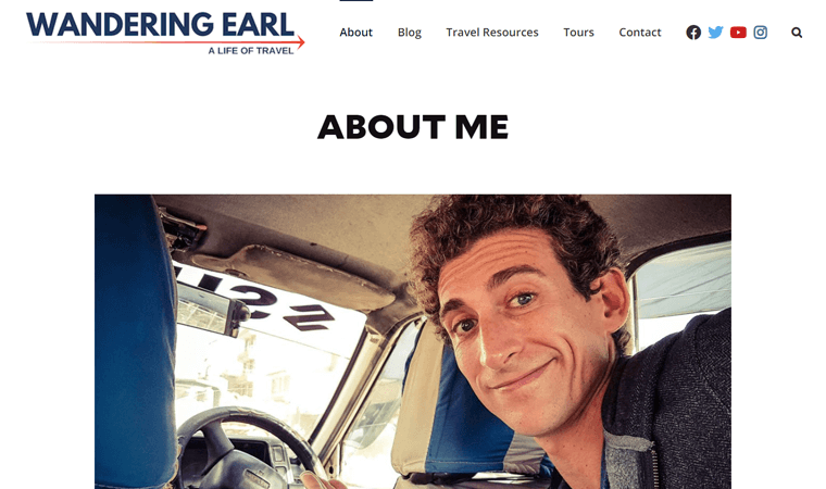 Wandering Earl Website