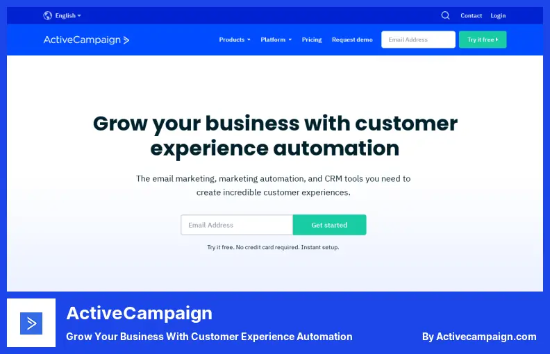 ActiveCampaign - Grow Your Business With Customer Experience Automation