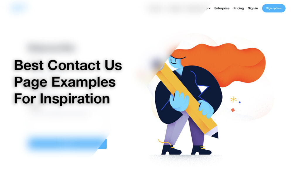 Best contact us page examples for inspiration