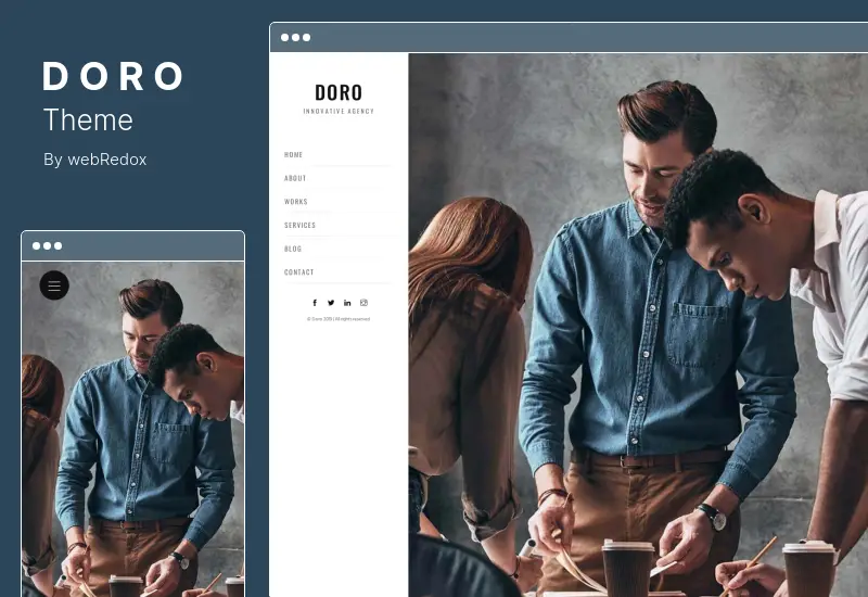 DORO Theme - Creative Agency WordPress Theme