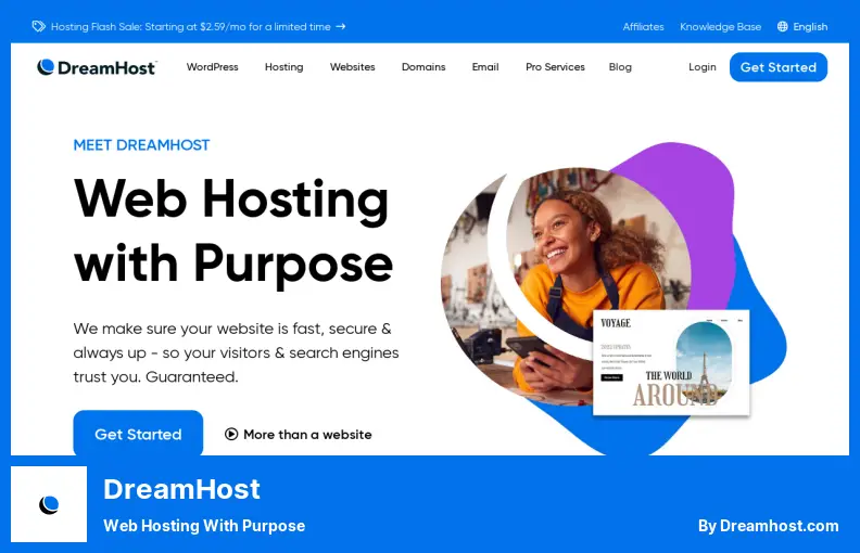 DreamHost - Web Hosting With Purpose