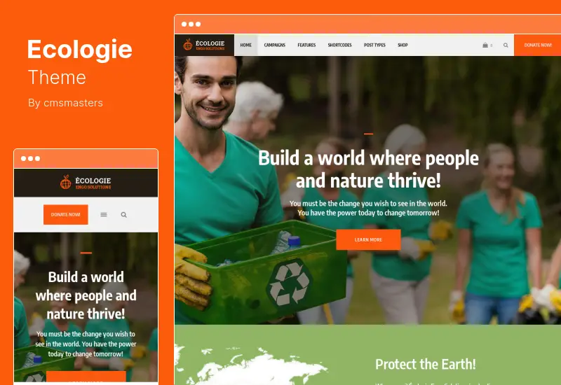 Ecologie Theme - Environmental NGO & Ecology WordPress Theme