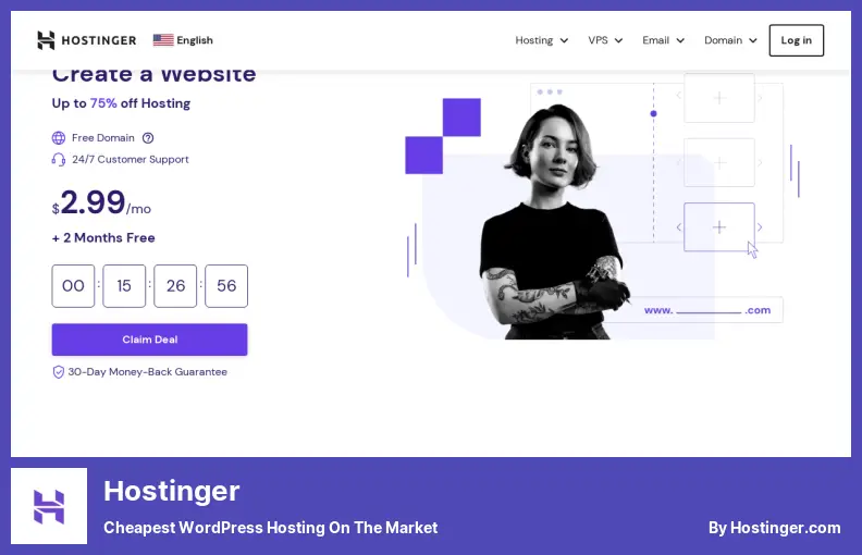 Hostinger - Cheapest WordPress Hosting On The Market