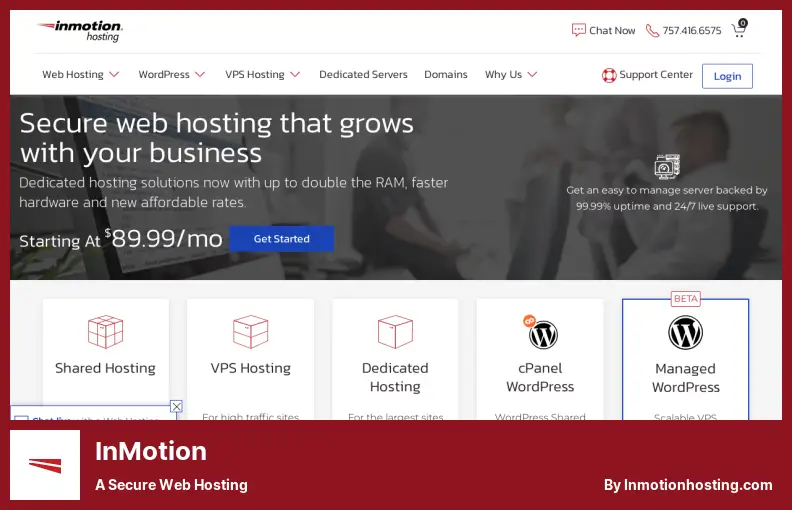 InMotion - a Secure Web Hosting