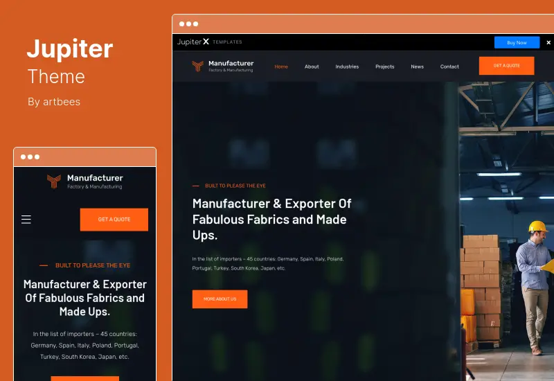 Jupiter Theme - Elementor Multipurpose WordPress Theme