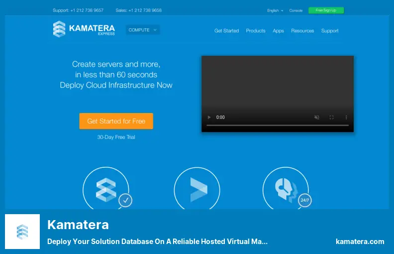 Kamatera - Deploy Your Solution Database On a Reliable Hosted Virtual Machine