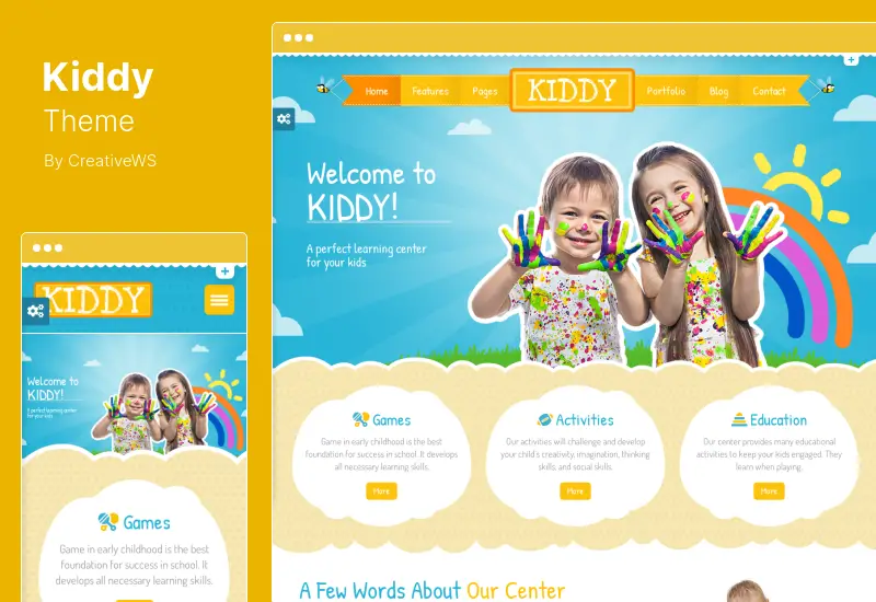 Kiddy Theme - Children WordPress Theme