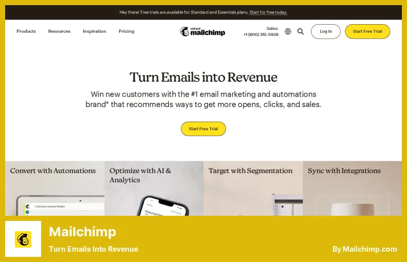 Mailchimp - Turn Emails Into Revenue