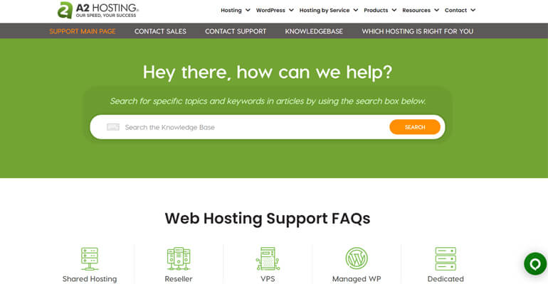 A2 Hosting Support