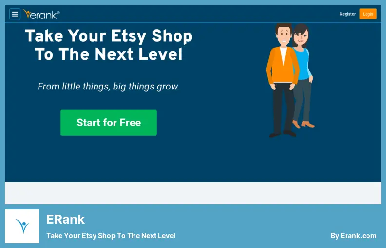 eRank - Take Your Etsy Shop to The Next Level