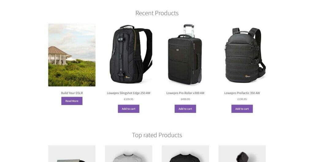 storefront - best woocommerce themes
