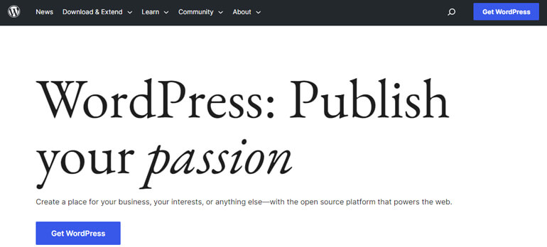 WordPress.org Page